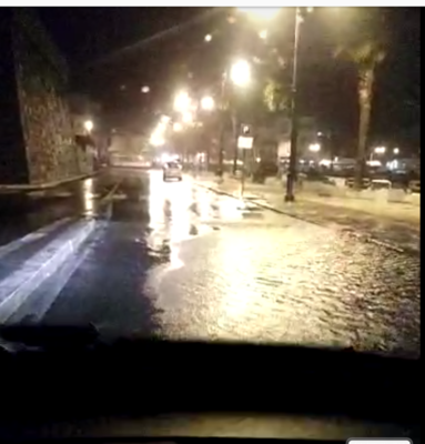 Pioggia a catinella a Pantelleria. Il forte vento ha divelto un palo della luce – Video - Il Giornale Di Pantelleria