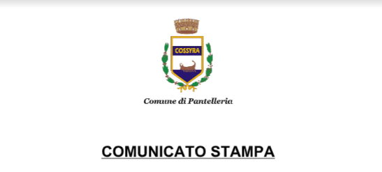 Comunicato Stampa - Comune di Pantelleria