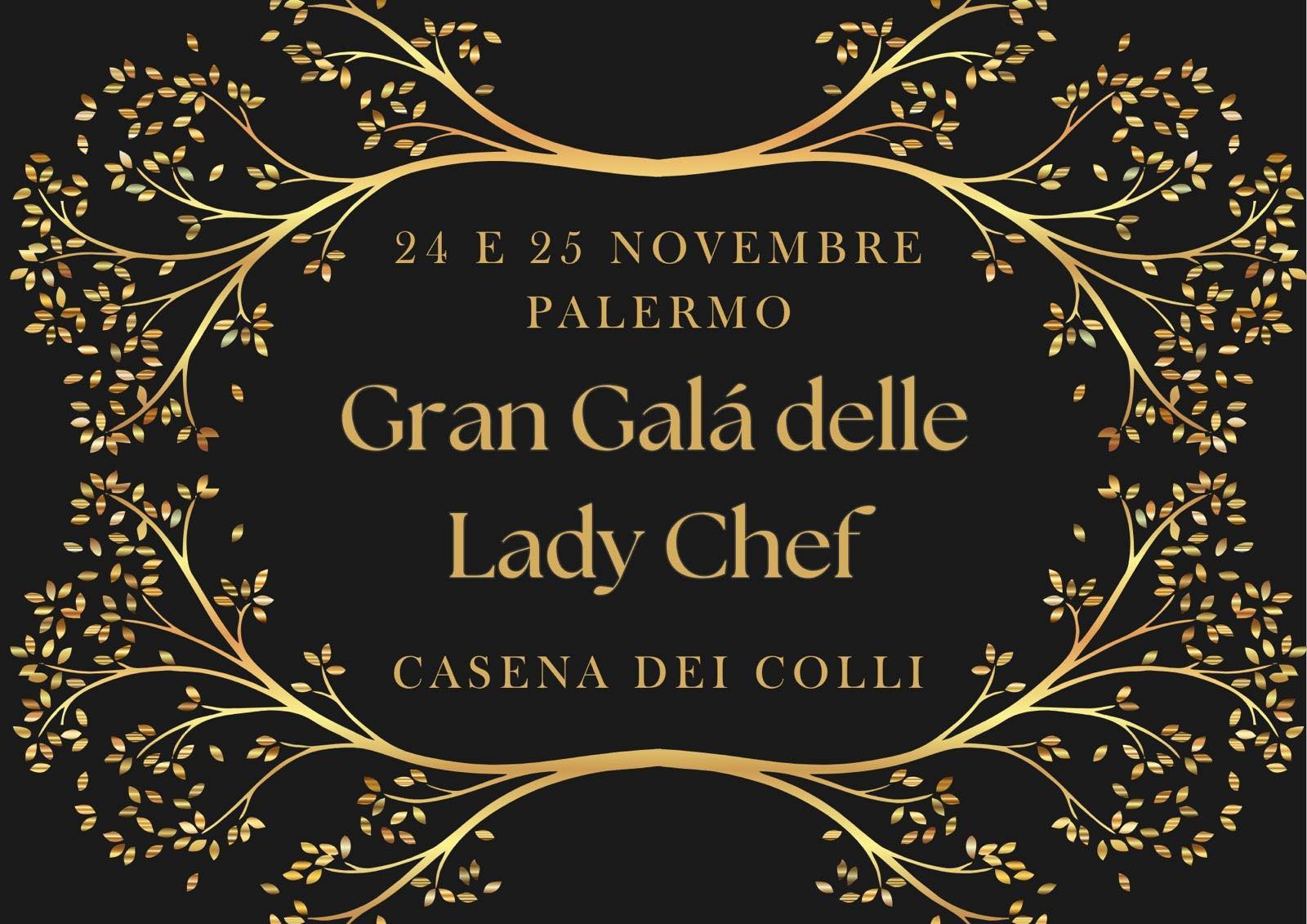 Gran Galà delle Lady Chef – Prima Edizione Siciliana